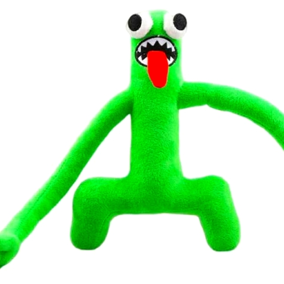 RAINBOW FRIENDS GREEN PLUSH TOY - Picture 3 of 3